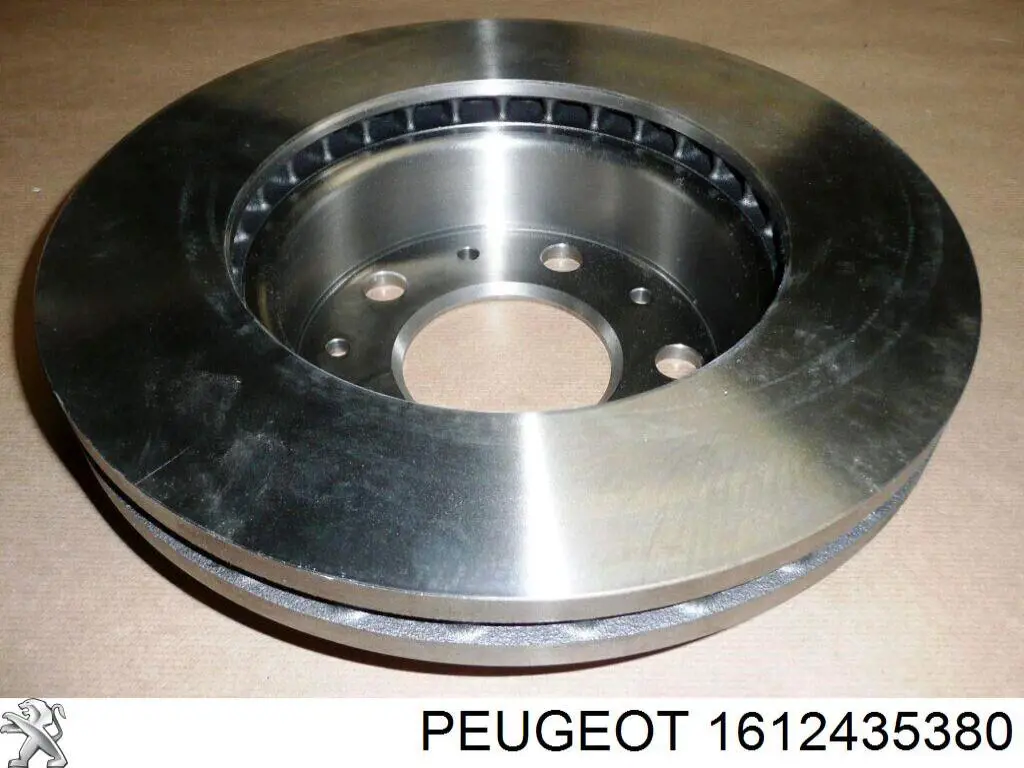 1612435380 Peugeot/Citroen Disco do freio dianteiro