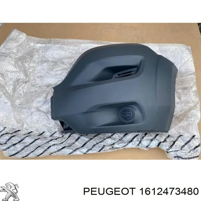Compre 1612473480 Peugeot/Citroen Pára-choque dianteiro, parte esquerda