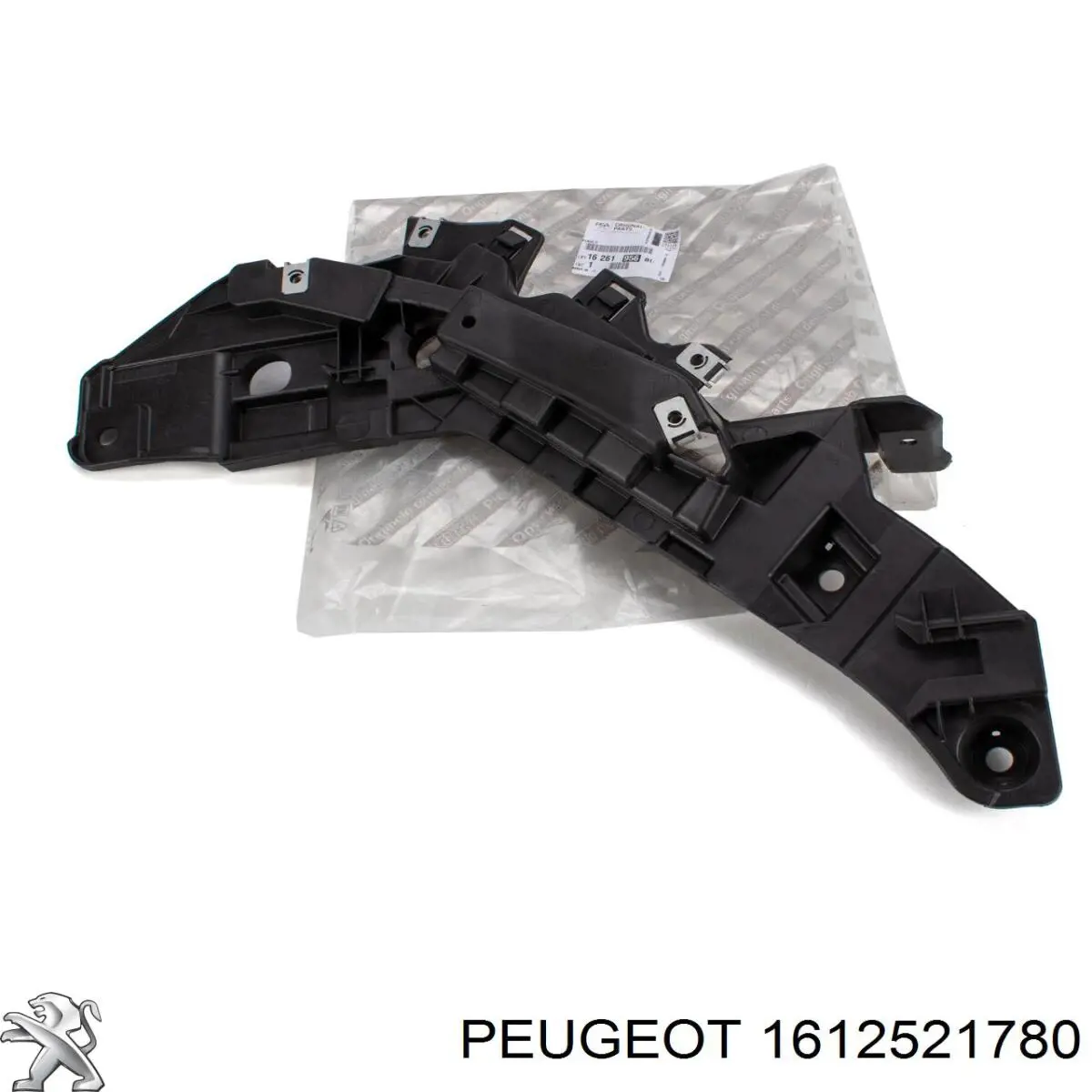 Consola do pára-choque dianteiro direito 1375162080 Fiat/Alfa/Lancia