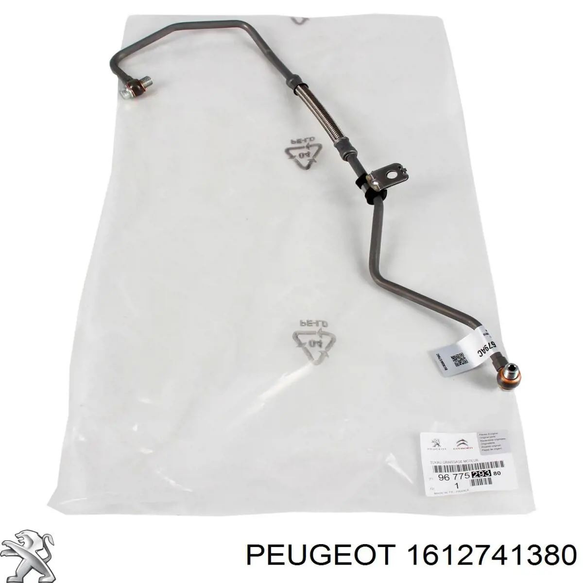 Mangueira da Direção hidrâulica assistida de pressão alta desde a bomba até a régua (do mecanismo) Peugeot/Citroen 1612741380 preço, a partir de 138,47 USD
