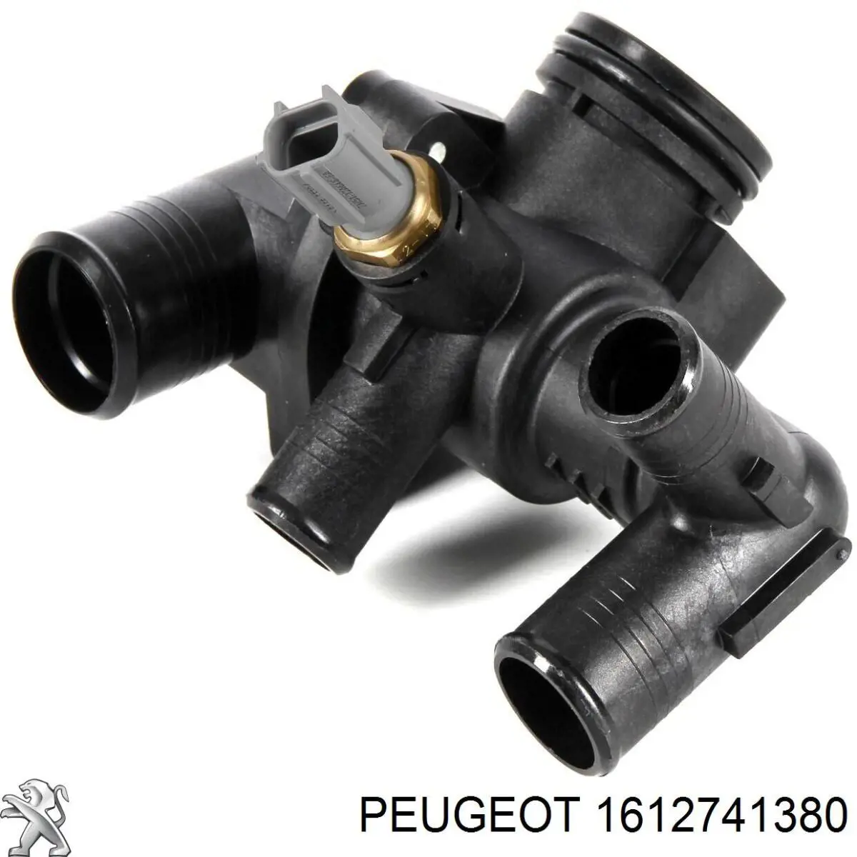 Mangueira da Direção hidrâulica assistida de pressão alta desde a bomba até a régua (do mecanismo) 1612741380 Peugeot/Citroen