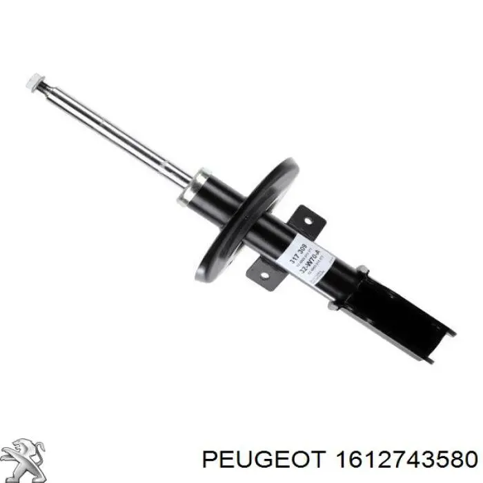 1612743580 Peugeot/Citroen Amortecedor dianteiro