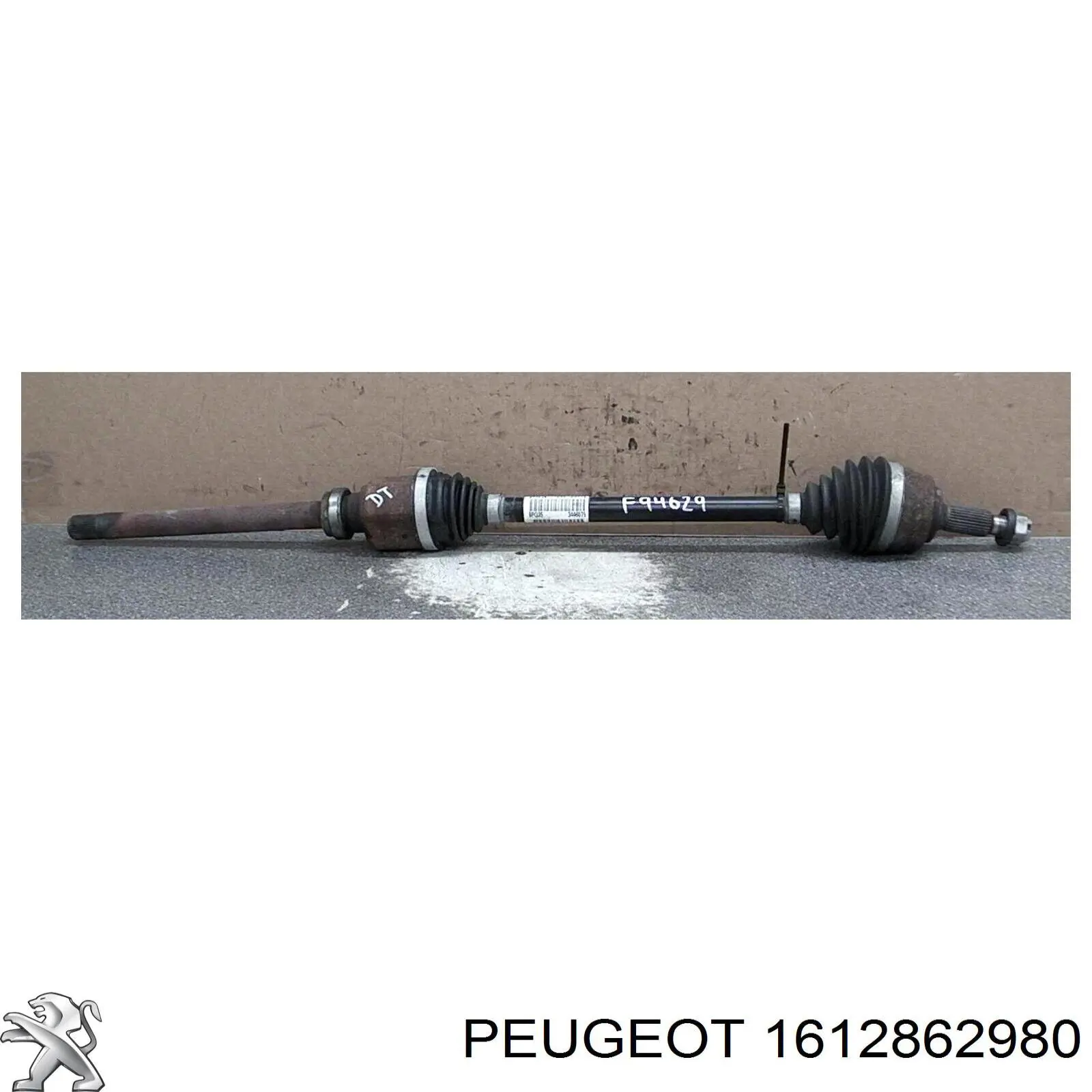 9815636280 Peugeot/Citroen Semieixo (acionador) dianteiro direito