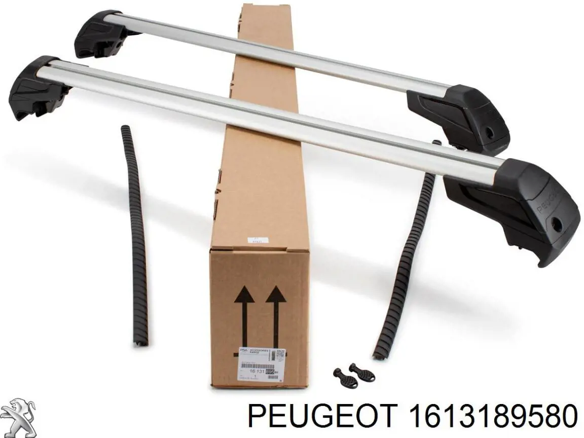 Porta-bagagem do teto, kit 1613189580 Peugeot/Citroen
