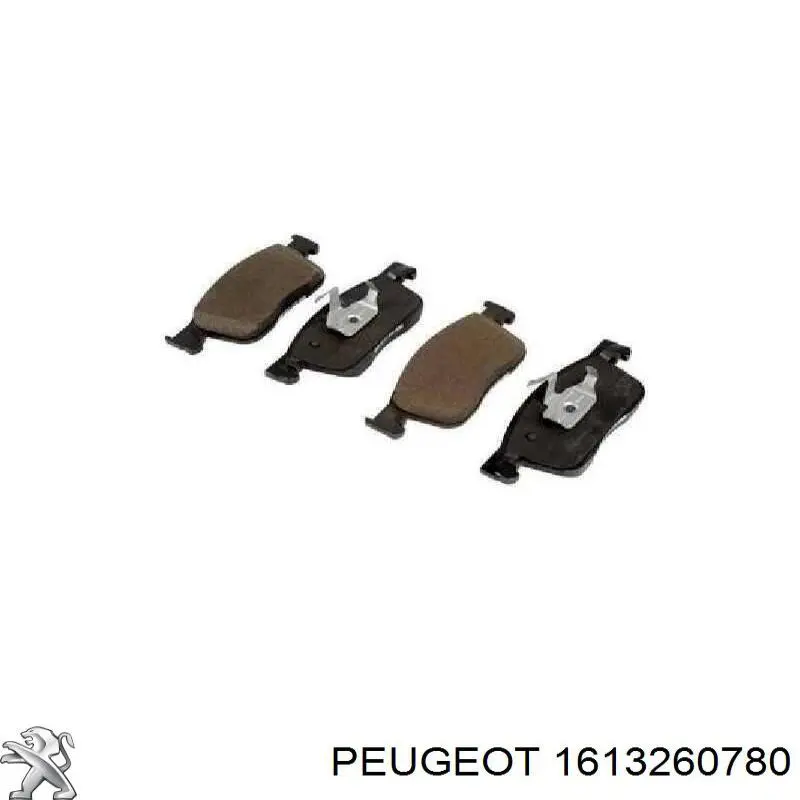 Compre 1613260780 Peugeot/Citroen Sapatas do freio dianteiras de disco