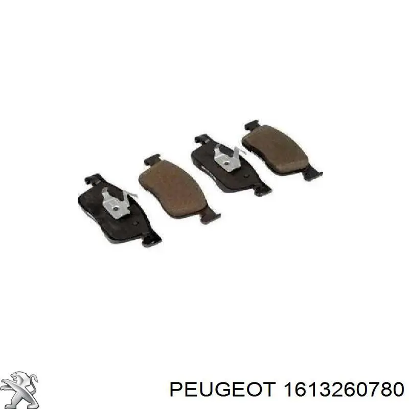 Sapatas do freio dianteiras de disco Peugeot/Citroen 1613260780 preço, a partir de 61,95 USD