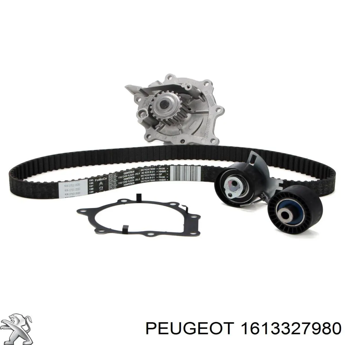 Correia do mecanismo de distribuição de gás, kit Peugeot/Citroen 1613327980 preço, a partir de 121,68 USD
