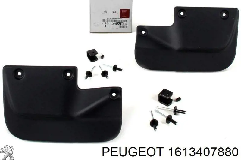 Protetores de lama dianteiros, kit para Citroen C4 SPACETOURER 3D