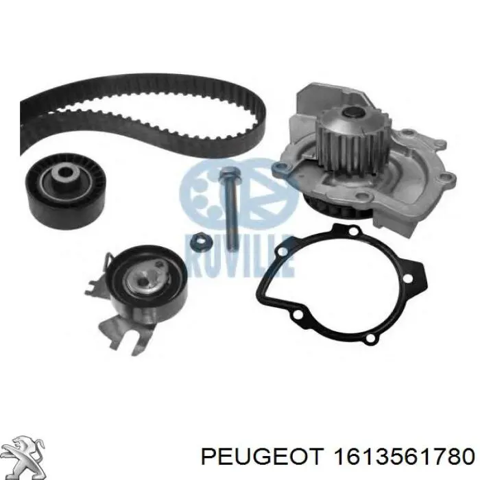 1613561780 Peugeot/Citroen Correia do mecanismo de distribuição de gás, kit