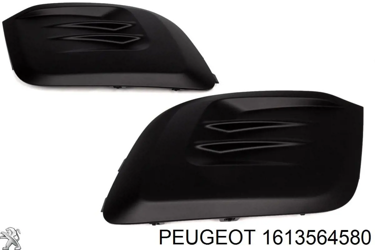 Tampão (grelha) das luzes de nevoeiro do pára-choque dianteiro Peugeot/Citroen 1613564580 preço, a partir de 56,86 USD