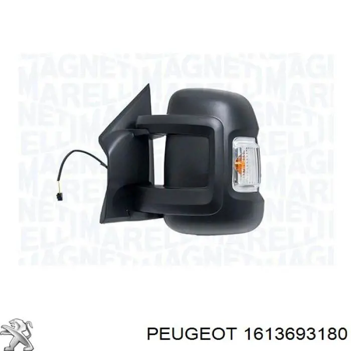 Compre 1685329280 Peugeot/Citroen Espelho de retrovisão esquerdo