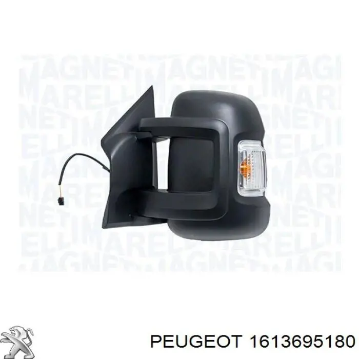Espelho de retrovisão esquerdo Peugeot/Citroen 1613695180 preço, a partir de 145,43 USD