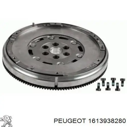 Compre 1613938280 Peugeot/Citroen Volante de motor
