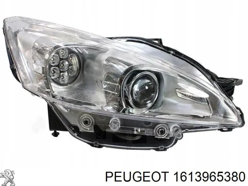 Luz direita 1613965380 Peugeot/Citroen