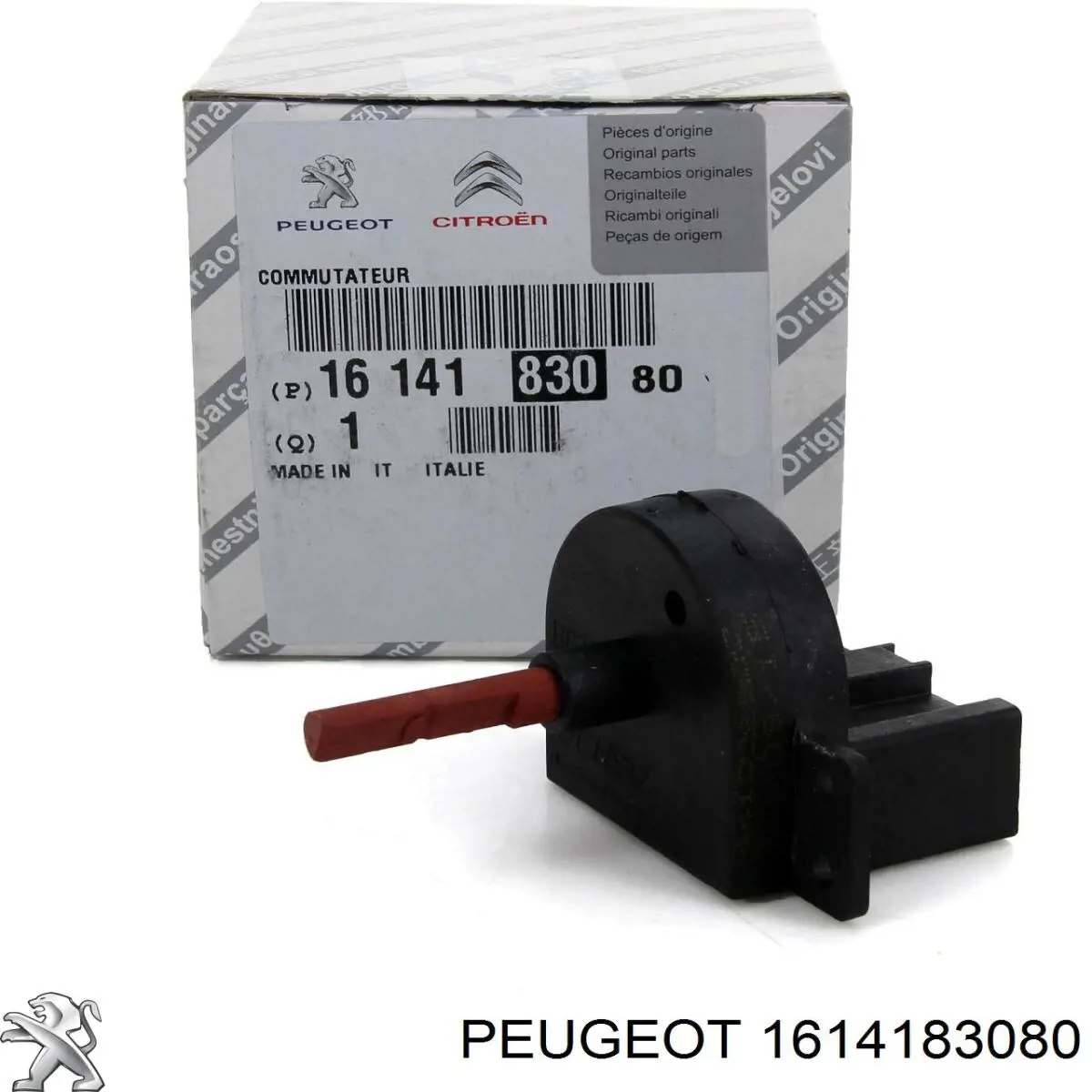 Compre 1614183080 Peugeot/Citroen Resistor (resistência) de ventilador de forno (de aquecedor de salão)