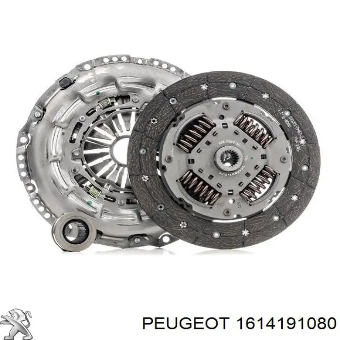 Compre 1614191080 Peugeot/Citroen Kit de embraiagem (3 peças)
