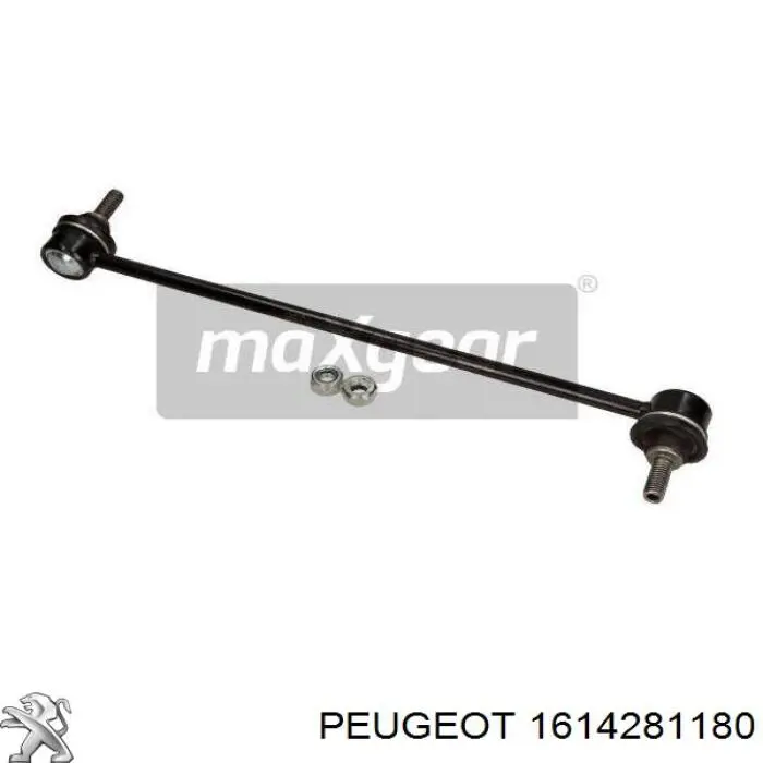 Compre 1614281180 Peugeot/Citroen Montante de estabilizador dianteiro