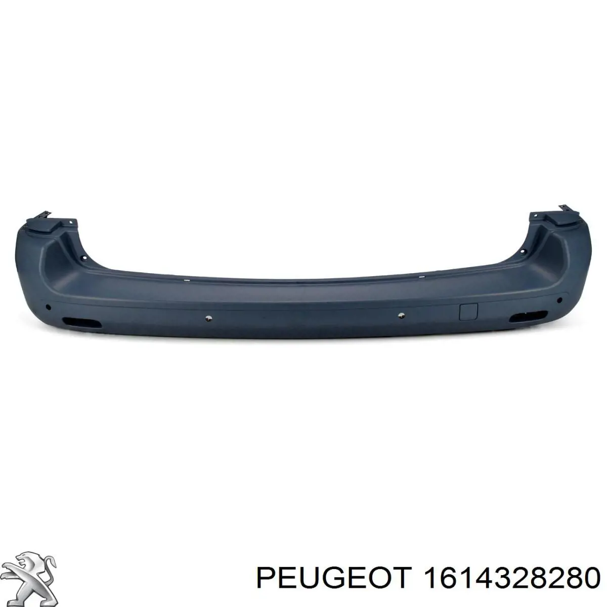 Compre 1614328280 Peugeot/Citroen Pára-choque traseiro