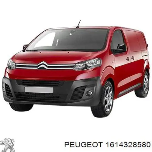 Pára-choque traseiro Peugeot/Citroen 1614328580