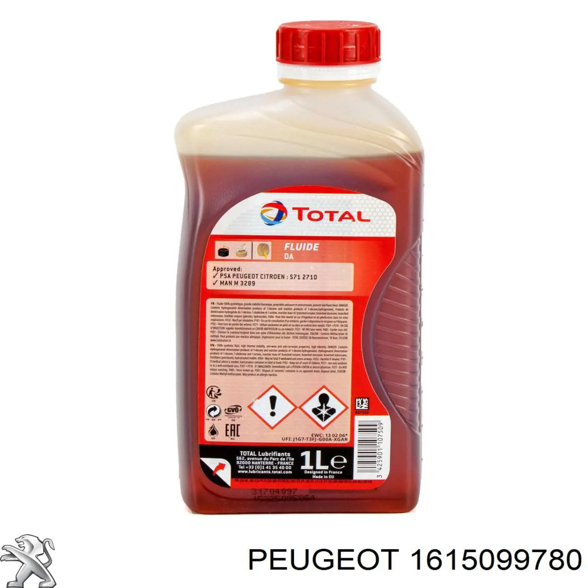 Compre 1615099780 Peugeot/Citroen Fluido da Direção hidrâulica assistida