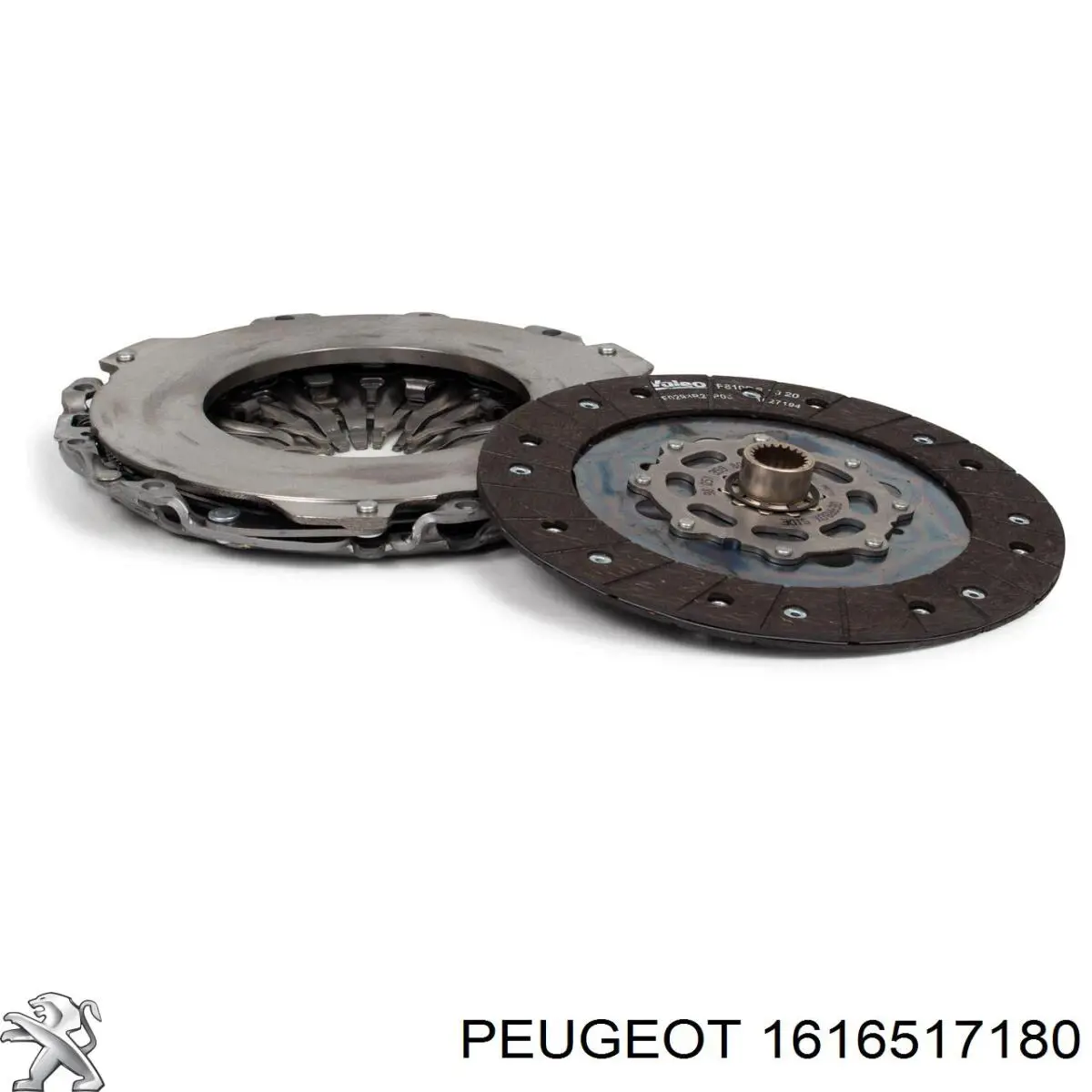Kit de embraiagem (3 peças) Peugeot/Citroen 1616517180
