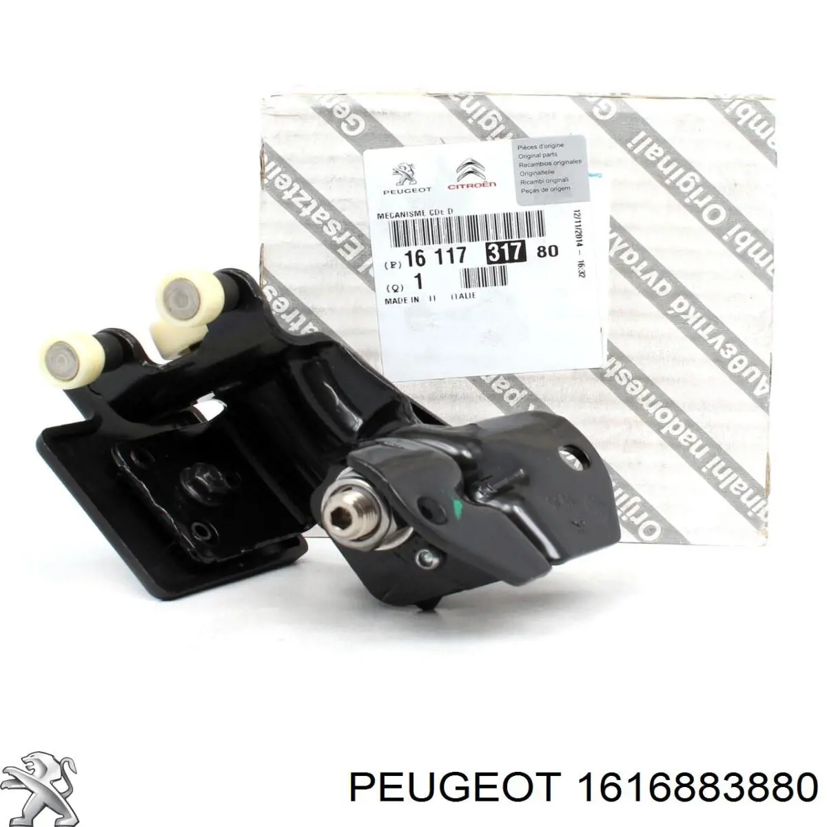 Rolo direito central da porta lateral (deslizante) Peugeot/Citroen 1616883880 preço, a partir de 61,82 USD