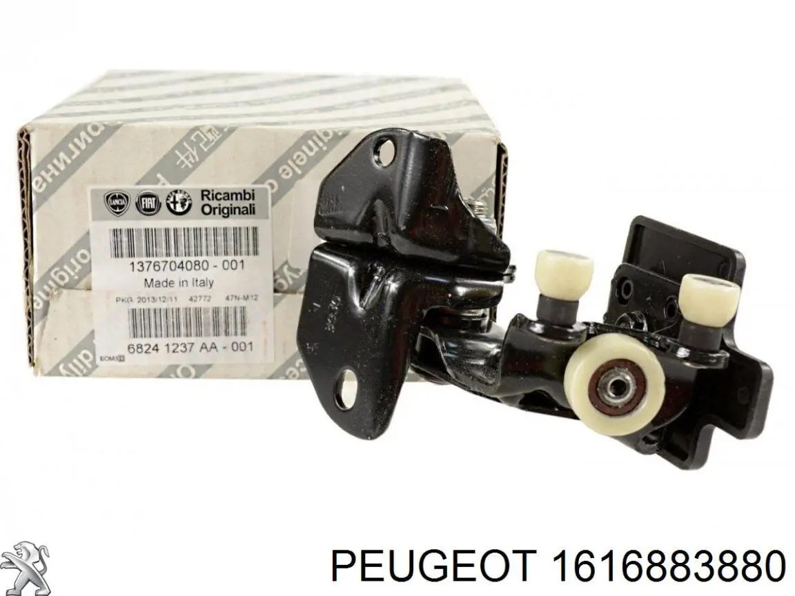 Compre 1616883880 Peugeot/Citroen Rolo direito central da porta lateral (deslizante)