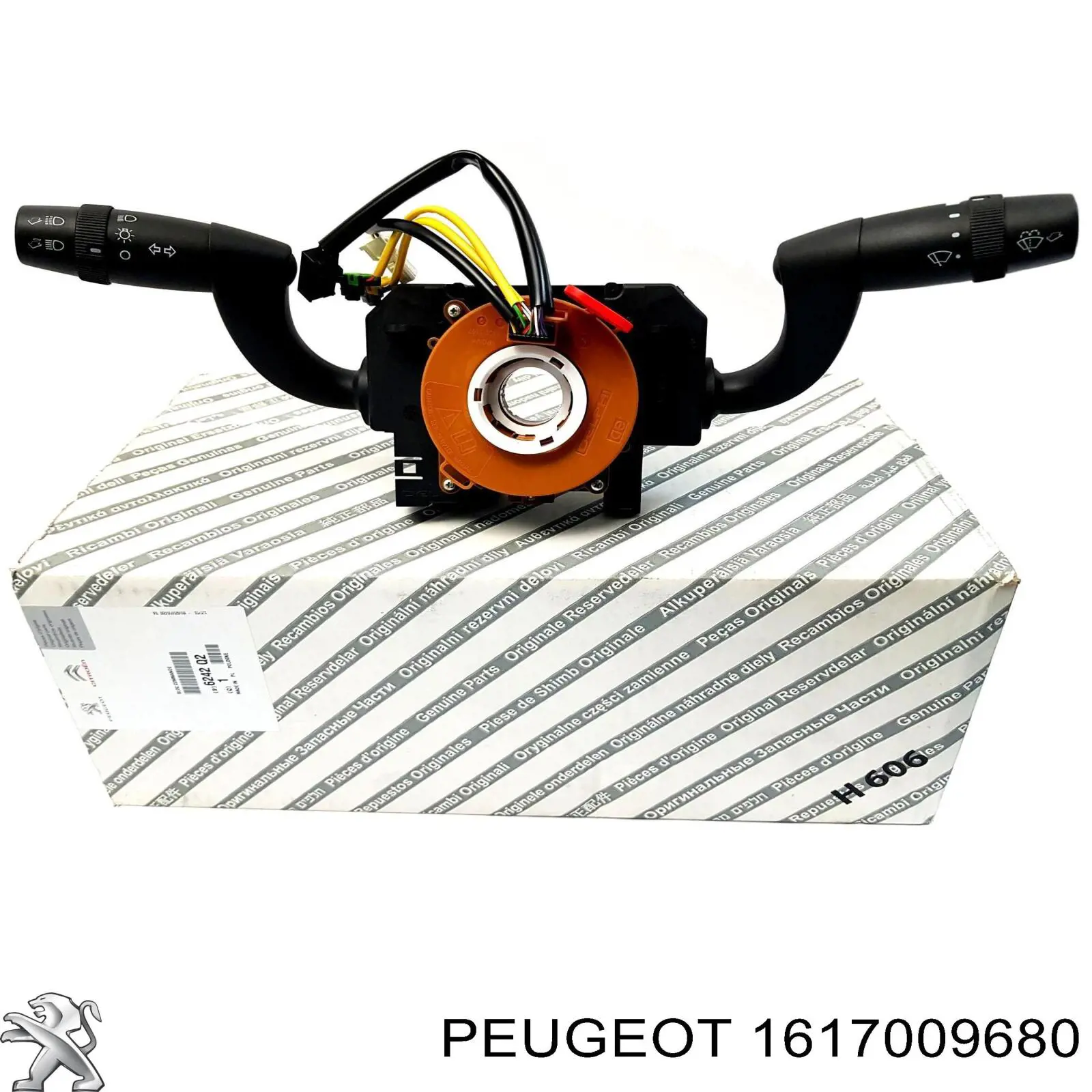 Compre 1617009680 Peugeot/Citroen Comutador instalado na coluna da direção, montado