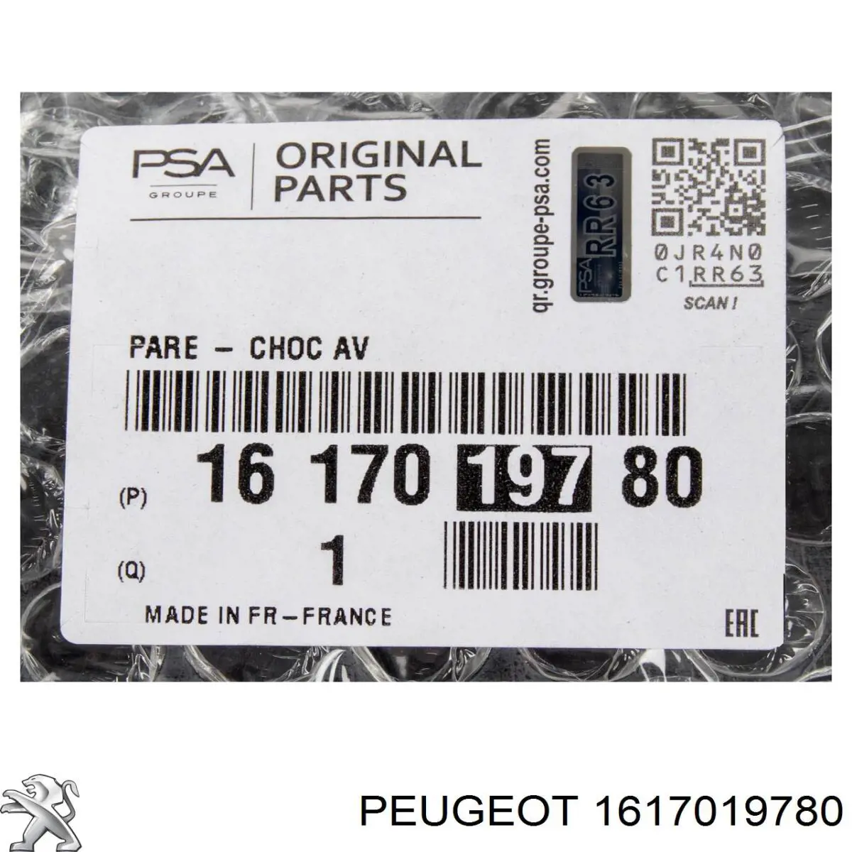 1617019780 Peugeot/Citroen Pára-choque dianteiro