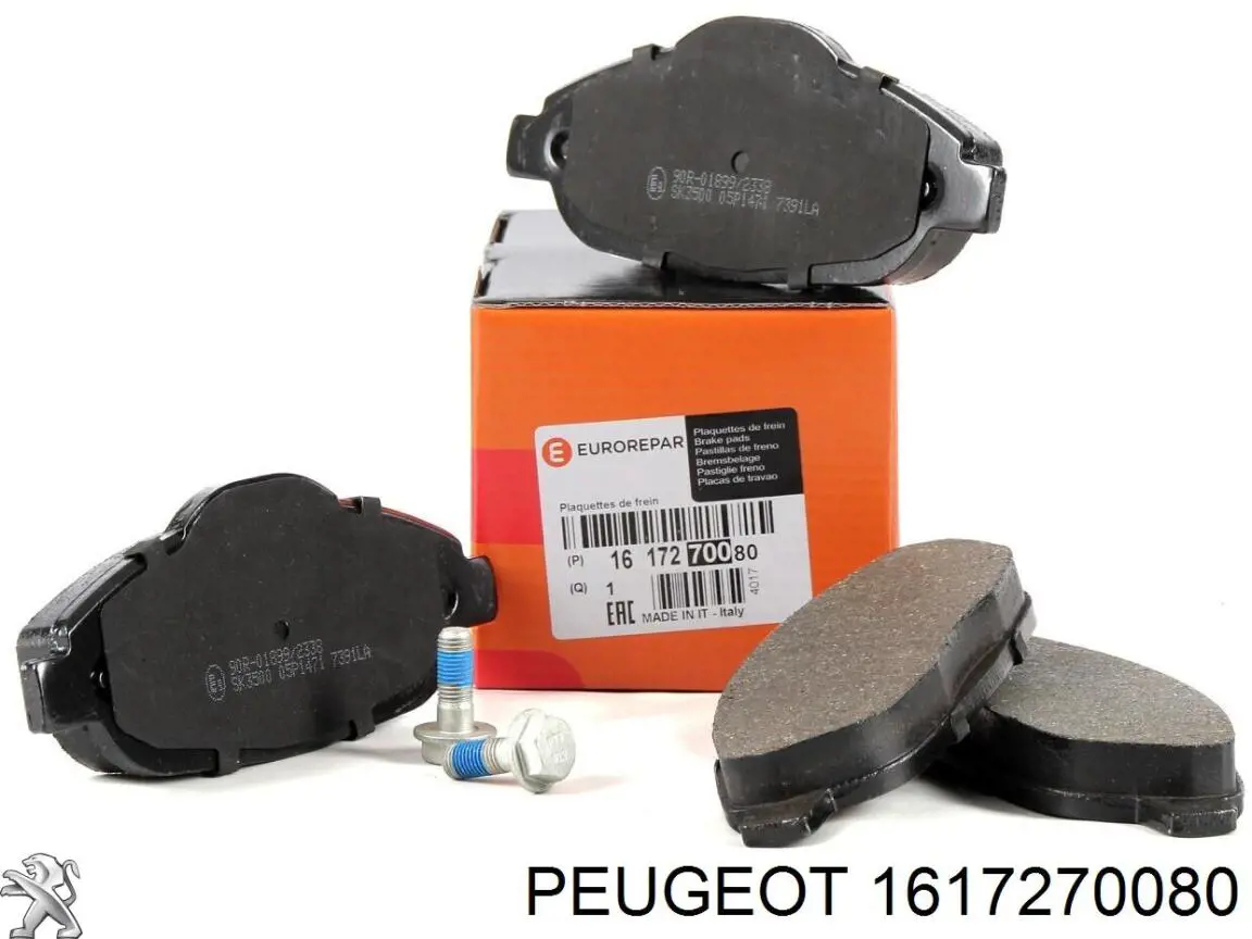 Sapatas do freio dianteiras de disco Peugeot/Citroen 1617270080 preço, a partir de 35,63 USD