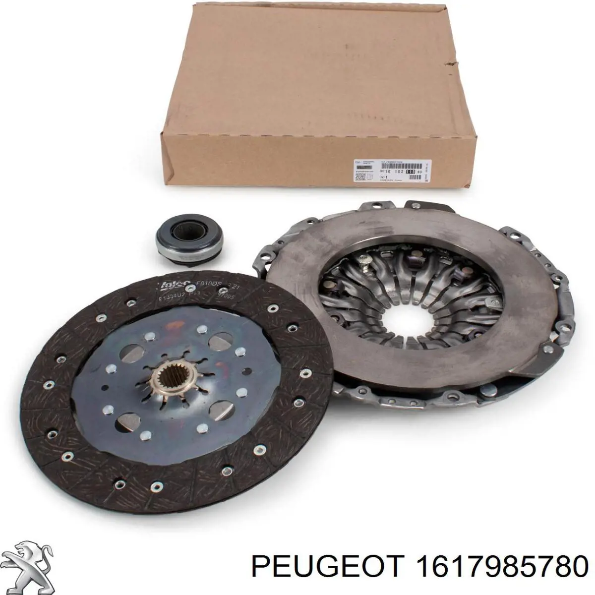 Kit de embraiagem (3 peças) 1617985780 Peugeot/Citroen