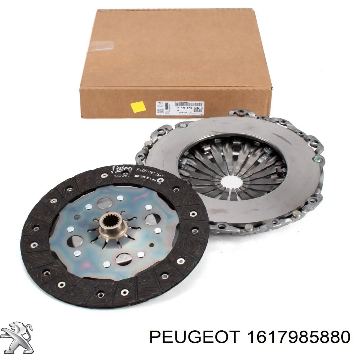 1617985880 Peugeot/Citroen Kit de embraiagem (3 peças)