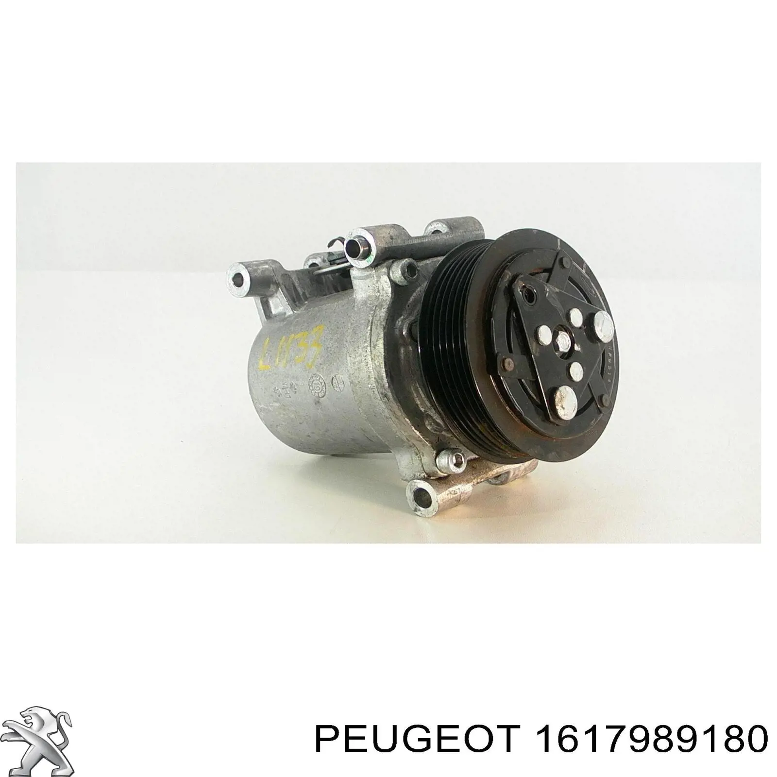 Compressor de aparelho de ar condicionado 9830148880 Fiat/Alfa/Lancia
