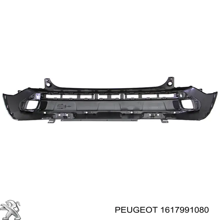 Compre 1617991080 Peugeot/Citroen Pára-choque traseiro