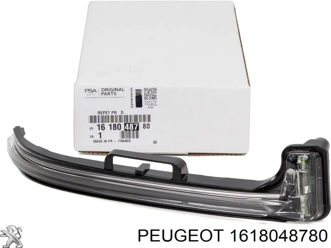 1618048780 Peugeot/Citroen Pisca-pisca de espelho direito