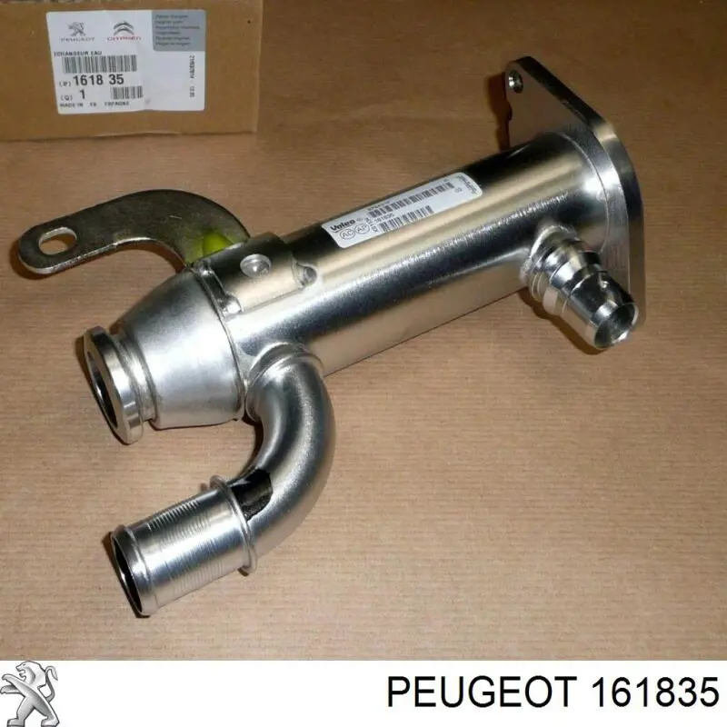 161835 Peugeot/Citroen Radiador do sistema EGR de recirculação dos gases de escape