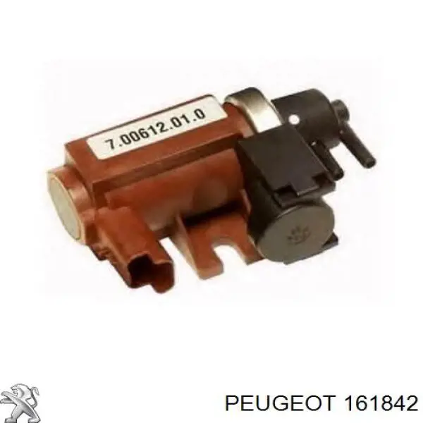 161842 Peugeot/Citroen Válvula solenoide de regulação de comporta EGR