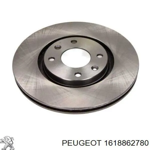 Compre 1618862780 Peugeot/Citroen Disco do freio dianteiro