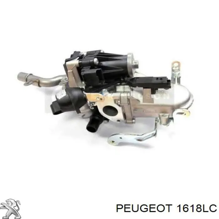 1618LC Peugeot/Citroen Radiador do sistema EGR de recirculação dos gases de escape