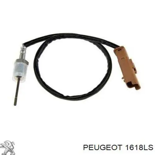 1618LS Peugeot/Citroen Sensor de temperatura dos gases de escape (GE), de filtro de partículas diesel