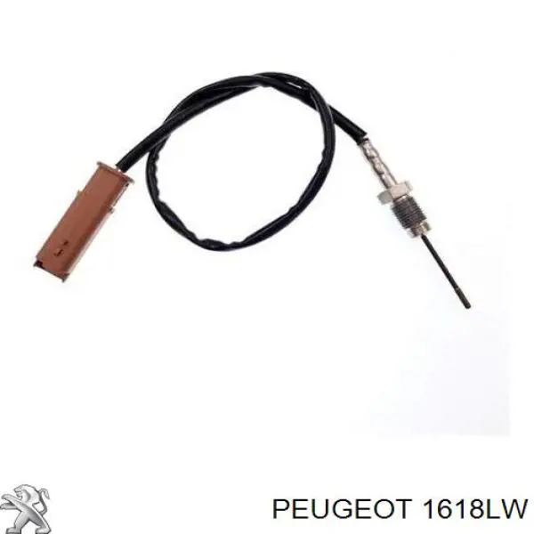 1618LW Peugeot/Citroen Sensor de temperatura dos gases de escape (GE), de filtro de partículas diesel