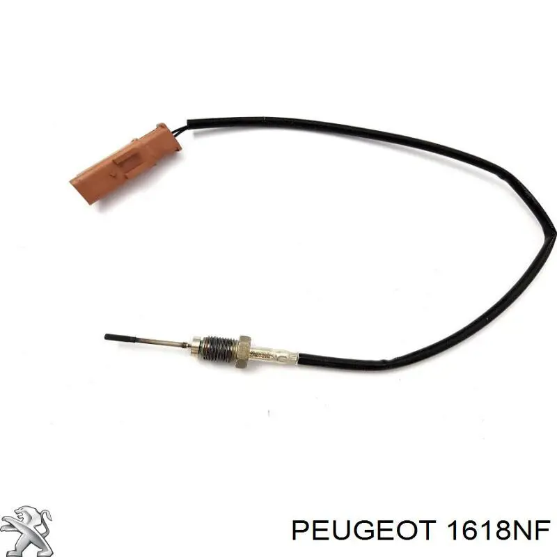 Compre 1618NF Peugeot/Citroen Sensor de temperatura dos gases de escape (GE), de filtro de partículas diesel