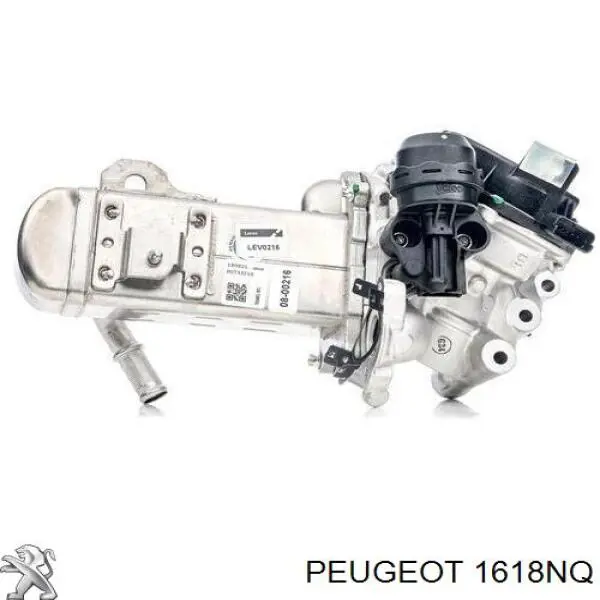 1618NQ Peugeot/Citroen Radiador do sistema EGR de recirculação dos gases de escape