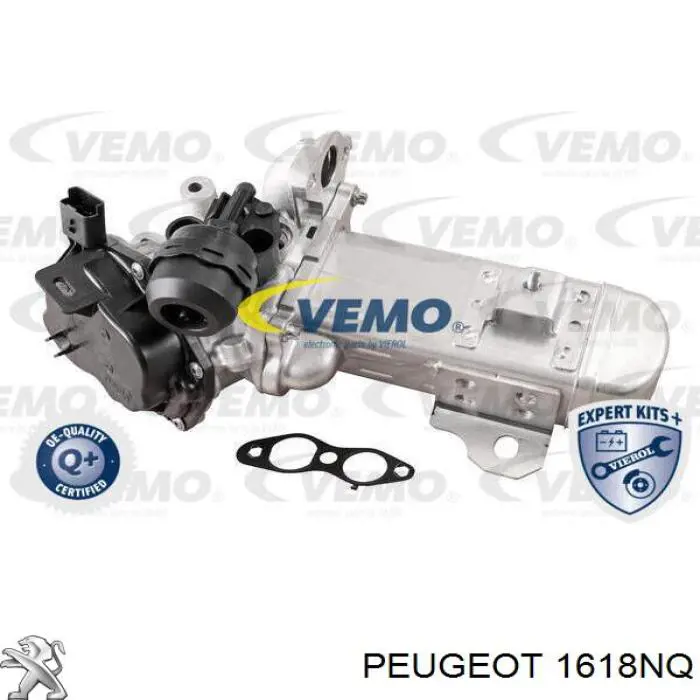 Radiador do sistema EGR de recirculação dos gases de escape Peugeot/Citroen 1618NQ preço, a partir de 165,44 USD