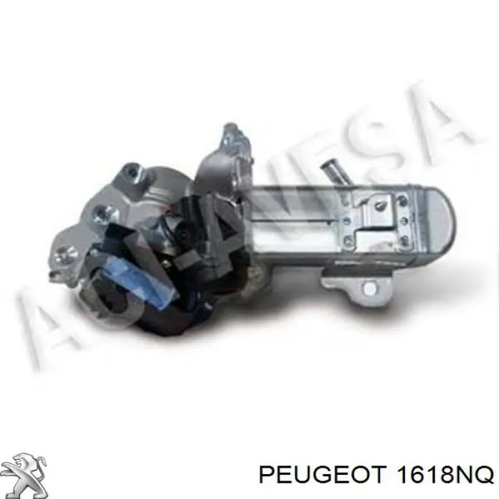 Compre 1618NQ Peugeot/Citroen Radiador do sistema EGR de recirculação dos gases de escape