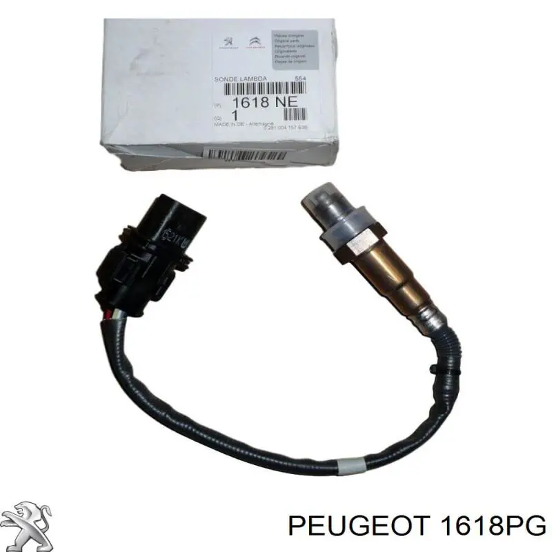 1618PG Peugeot/Citroen Sensor de temperatura dos gases de escape (GE), depois de filtro de partículas diesel