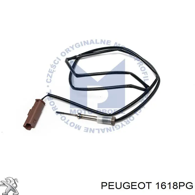 Compre 1618PG Peugeot/Citroen Sensor de temperatura dos gases de escape (GE), depois de filtro de partículas diesel