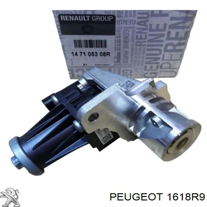 1618R9 Peugeot/Citroen Cano derivado do sistema de recirculação dos gases de escape EGR