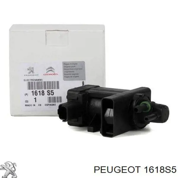 1618S5 Peugeot/Citroen Convertidor de pressão (solenoide) de supercompressão