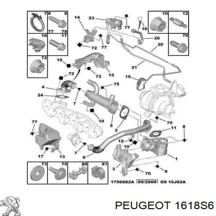 1618S6 Peugeot/Citroen 